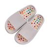 House Acupuncture Slippers, Neuropathy Foot Massager for Plantar Fasciitis Slippers for Women Men, Summer Sandals Acupressure Mat Pressure Point Massage Tool (Gray, Insole length 225mm /8.85in) view 1