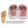 House Acupuncture Slippers, Neuropathy Foot Massager for Plantar Fasciitis Slippers for Women Men, Summer Sandals Acupressure Mat Pressure Point Massage Tool (Gray, Insole length 225mm /8.85in) view 3