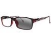 SightPerk Bifocal Photochromic Rectangular Frame Reading Glasses For Men Women Sunglasses Readers (Red, 2.5, x) view 1