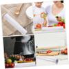 Ciieeo Pe Foodservice Cling Film Wrap 2 Rolls 25cm X 45m Disposable Food Wrap with Slide Cutter for Fruits and Vegetables Storage view 2