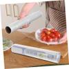 Ciieeo Pe Foodservice Cling Film Wrap 2 Rolls 25cm X 45m Disposable Food Wrap with Slide Cutter for Fruits and Vegetables Storage view 4