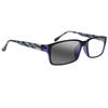 SightPerk Bifocal Photochromic Rectangular Frame Reading Glasses For Men Women Sunglasses Readers (Blue, 2.75, x) view 3