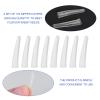 AMUSLESUR Tweezer Protective Cap and Non-slip Nipper Silicone Sleeve, 100 Pieces Replacement Covers, Curved Tip Protector for Pedicure Tools, Suitable for Manicure and Beauty Care view 3