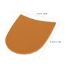 FUOYLOO Non-Slip Rubber Heel Pads for Boots and Sneakers, 1 Pair Self-Adhesive Shoe Sole Repair Patch, Anti-Slip Rear Heel Protection Cushion for Men and Women Footwear view 2