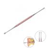 MENGKK Earwax Removal 1/3Pcs Earwax Cleaner Earpick Ear Wax Removal Tool Portable Stainless Steel Remover Digger(3pcs) view 2