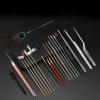 MENGKK Earwax Removal Ear Cleaning Tools Earwax Removal Kit Pick Set Remover Spoon Care Adult Earpick with LED Light(Green) view 2