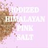 Coarse Iodized Himalayan Pink Salt All-Natural Grinder Grade Pink Sea Salt with Essential Iodine for Refills and Daily Cooking (16 oz Bag) view 2
