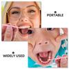 Abaodam 100pcs Pink Interdental Brushes Oral Pick Brush Soft Bristled Flossing Tool for Plaque Removal and Gum Care Suitable for Braces and Dental Devices view 3