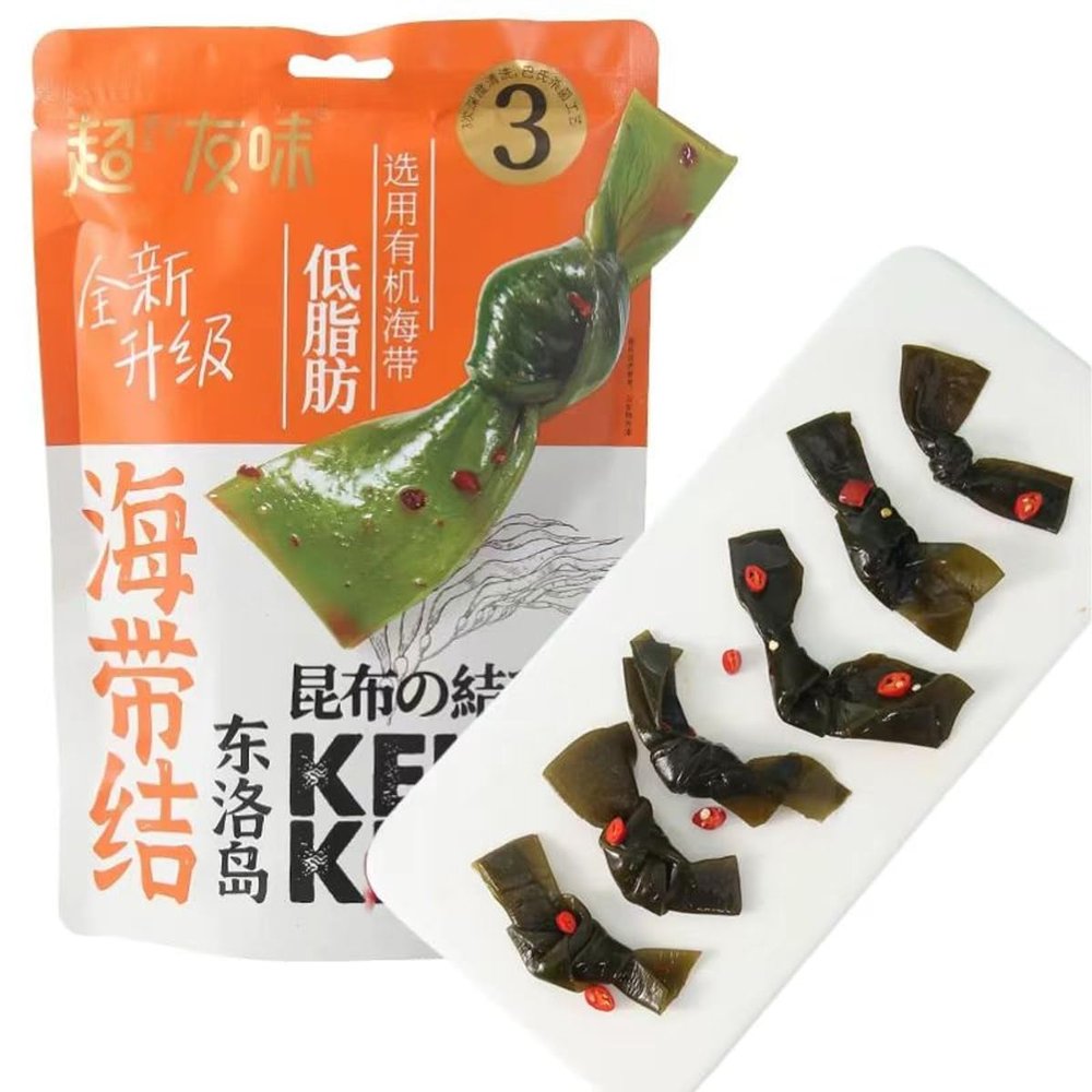 YO! MAN Kelp Knots (Fresh & Spicy) 3 Packs 150g
