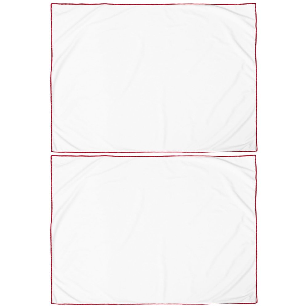PATKAW Microfiber Wine Glass Polishing Cloth 2pc Set 45x60cm Lint-Free Glassware Care Towels for Stemware Drying and Shine in Wine Red Professional Glass Cleaner for Home Bar
