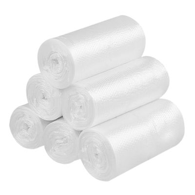 ELEOUTI Thicken Garbage Bags 6 Rolls 45x50cm 30pcs Each Plastic Trash Bags for Kitchen Bathroom Bedroom Home Wastebasket Liners