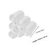 ELEOUTI Thicken Garbage Bags 6 Rolls 45x50cm 30pcs Each Plastic Trash Bags for Kitchen Bathroom Bedroom Home Wastebasket Liners view 2