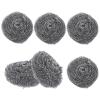 GAROZATION 6pcs Stainless Steel Scrubbers Pot Cleaning Brush Set Metal Wire Balls for Pan and Skillet Grease Removal Kitchen Cleaning Tools view 1