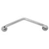 TIDTALEO Stainless Steel Bathroom Grab Bar 46.5cm Curved Handicap Handrail for Elderly Toilet and Shower Safety Support Anti-Slip Wall-Mounted Disabled Aid view 1
