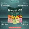 n-2 water Mineral Hydration Packets Electrolyte Powder Drink Mix with Calcium, Magnesium, Potassium No Added Sugar, Natural Ingredients - Variety Pack (12 Packets) view 2