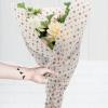OFFSCH Star Pattern Rose Gold Metallic Wrapping Paper 50x70cm 20 Sheets Floral Bouquet Packaging Tissue Paper for Wedding Wrapping and Origami Crafts view 4