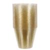 IMIKEYA 25pcs 9oz Disposable Glitter Plastic Cups for Tasting, Iced Coffee, and Dessert Single-use Mini Sauce and Espresso Cups for Parties and Sampling view 1