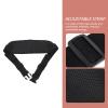 Baluue Adjustable Leg Strap for Elderly Wheelchair, Black Thin Fixed Band with Elastic Protection Belt, Anti-Slip Mobility Aid for Senior Patient Safety view 3