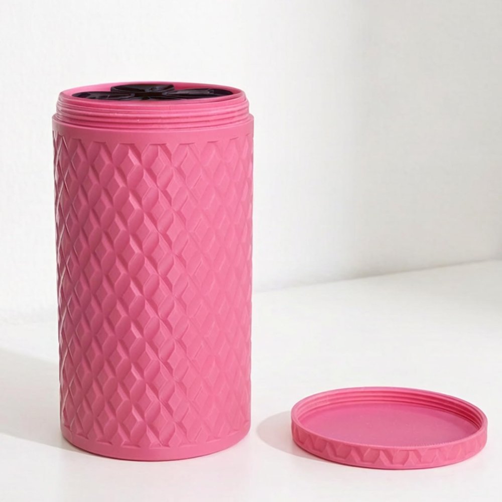 4-Pen Fridge Storage Case Compatible with Zepbound or Mounjaro Injector Pen, Discreet Medication Organizer for GLP-1 Pens, Durable Protective Holder for Home and Travel (Pink)