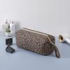 RSRSLEII Large Quilted Hair Tools Travel Bag with Removable Divider,Leopard view 2