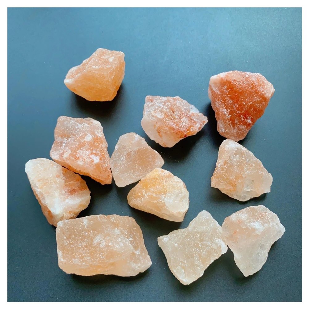 100g Orange Rough Stone