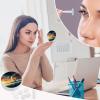 BTCOWZRV Anime Contact Lens Case with Mirror, Portable Contact Lens Box with Solution Bottle, Glasses Travel Holder with Tweezers, Contact Case Storage for Women Men view 4
