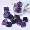 100g Purple Crystal Fluorite Raw Stone Rough Gemstones for Home Table fengshui Decorations and Garden Decor view 3