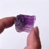 100g Purple Crystal Fluorite Raw Stone Rough Gemstones for Home Table fengshui Decorations and Garden Decor view 4
