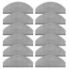 12 Pack Mop Pads Replacement Compatible with Roborock Saros 20 Sonic Robot Vacuum Cleaner, Replacement Accessories Spare Parts, Reusable Washable Mopping Pads view 1