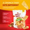 Coco Crunch - Crispy Cocoyam Chips Mini Snacks for Adults, Savory Crunchy Vegetable Chips, Light & Crispy Party Taro Snacks For Movie Nights, Sharing & Road Trips (12 Pack, COCO CRUNCH) view 3