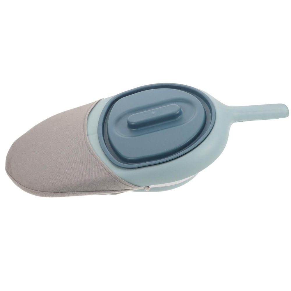 SECFOU Portable Bedpan for Elderly and Disabled Women, Small Household Urine Container with Lid, Lightweight Plastic Bedpans for Female Patients and Bedridden Care at Home Random Color