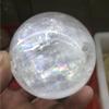 Stone Optically Transparent mm Calcite Rainbow Icelandic Quartz Ball Crystal Ball(Size:L 5pcs) view 2