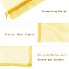 TICBRY 100 Piece Organza Gift Wrap Bags with Drawstring 5x7 inches Gold for Baby Shower,Christmas,Wedding,Party Favors,Birthday,Bridal Shower,Sheer Fabric Mesh Cute Sachet for Candy,Jewelry,Bracelets view 3