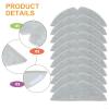 10 Pcs Washable Mop Cloths Replacement For Dreame D20 And D20 For Pro Plus Robot Vacuum Cleaner, Microfiber Resuable Mop Pads Kit Household Vacuum Accessories(10 PACK) view 3