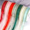 Listones para Flores Eternas 4 Rolls 25mm (50 Yards/roll) Double Phnom Penh Organza Ribbon Wholesale Gift Wrapping Decoration Christmas Silk Ribbons Chiffon Fabric(Light Blue) view 4