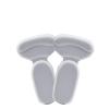 Heel Grips for Womens Shoes 10Pairs Heel Stickers Shoe Cushion Heel Protector for Shoes T Shape Sponge High Heels Inserts Heel Pads Shoe Adjuster Women Half Insoles for Loose Shoes(Upgrade-Gray) view 1