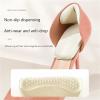Heel Grips for Womens Shoes 10Pairs Heel Stickers Shoe Cushion Heel Protector for Shoes T Shape Sponge High Heels Inserts Heel Pads Shoe Adjuster Women Half Insoles for Loose Shoes(Upgrade-Gray) view 4
