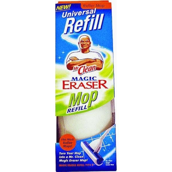 (1)-Replacement for Mr Clean Magic Eraser Roller Mop Refill Replacement Universal 446841 11171468414