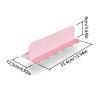 Reusable Kitchen Water Baffle Anti-splash Detachable Sink Storage Rack Clothes Protection Creative Plate Household(Pink) view 3