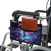 Yzaoxia Butterfly Wheelchair Bags Daisy Flower Wheelchair Armrest Side Bag Walker Bag for Folding Walker Wheel Chair Accessories Adults Bag for Walker Drive Walker Accessories Tote Bag view 3