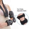 JIIPOREGJ Elbow Brace Support Night Splint, Hinged Elbow Arm Adjustable Protector Elbow Sleeve for Tendonitis Arthritis Reduce Elbow Pain,Left view 4