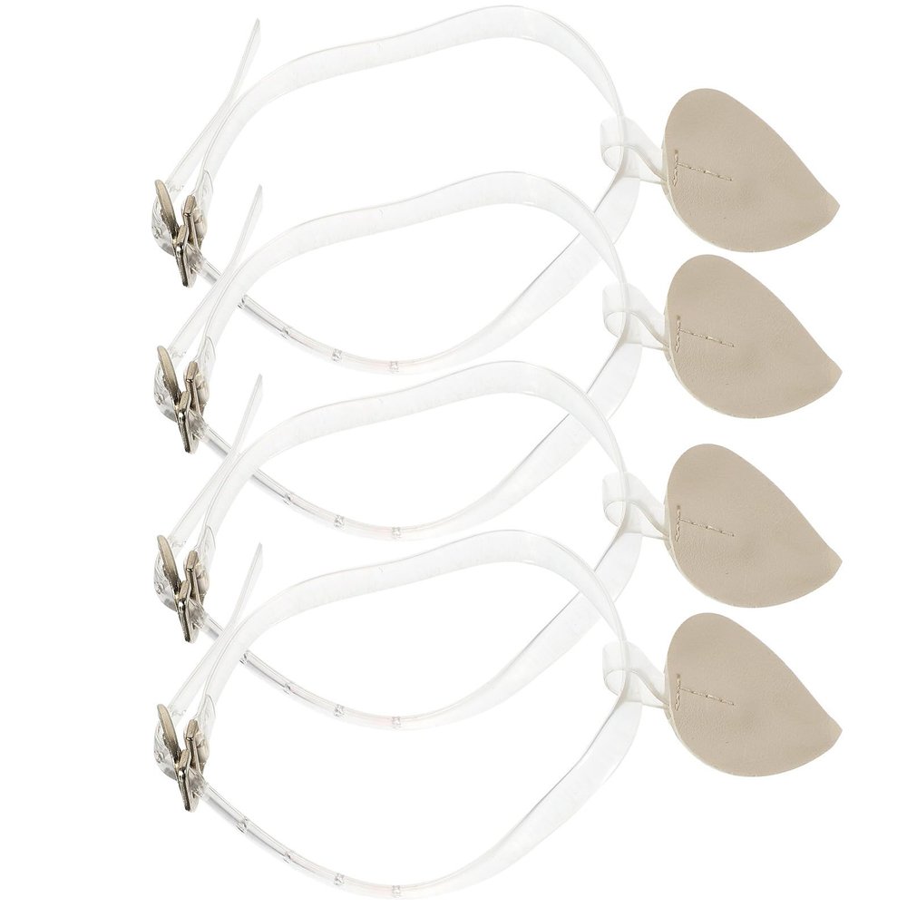 POPETPOP Adjustable High Heel Shoe Straps 2 Pairs 4pcs Elastic Replacement Fixing Heel Bands for Womens Small Size Shoes