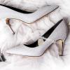 POPETPOP Adjustable High Heel Shoe Straps 2 Pairs 4pcs Elastic Replacement Fixing Heel Bands for Womens Small Size Shoes view 4