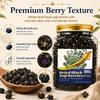 WildSap Emeralds Dried Black Goji Berries from Qinghai - Resealable Plastic Jar, 295g (10.4 Oz) - No Additives, for Tea & Smoothies view 3