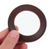 JEWEDECO Portable Leather Hanging Magnifying Glass for Seniors, High-Definition Reading Magnifier with Neck Strap, Brown Book and Laptop Screen Magnifier for Visual Impairment view 4
