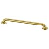 Stardrix 24-Inch ADA Compliant Grab Bar, 1.5" Diameter, Concealed Mounting Flanges, Handicap Friendly, Commercial & Residential Bathrooms, Brushed Gold Stainless Steel view 1