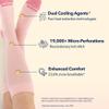 Wellow Aerolite+ Knee High Compression Socks for Women & Men 18-25mmHg Circulation & Swelling Relief for Travel, Nurses, Pregnancy Breathable & Moisture-Wicking Bamboo Powder Pink, L view 2