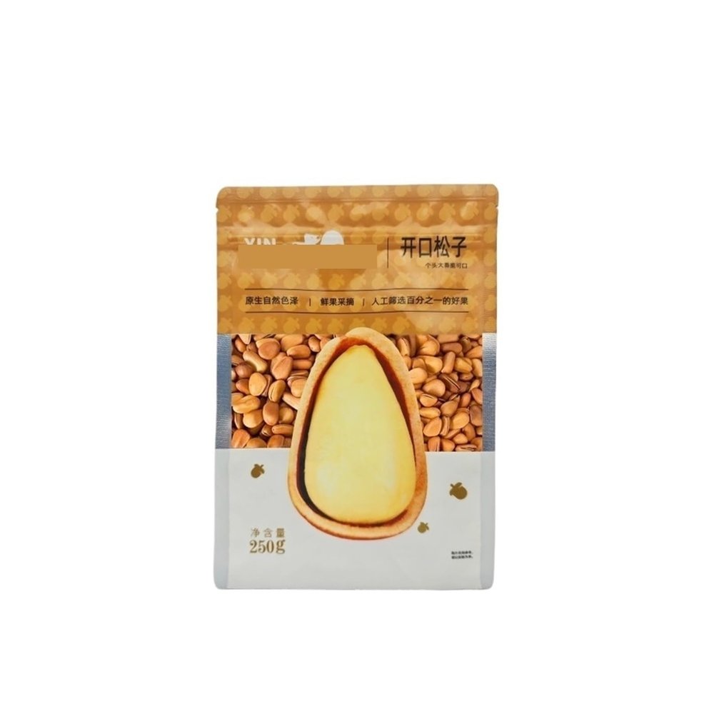 Original Flavor, Large-kernel Pine Nuts, 250g Bag, Roasted Nuts, Snack, Plump And Fragrant(4bag)
