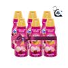 Almond Cherry Macaron Coffee Creamer, Non Dairy Liquid Creamer, 32 oz Bottles (1-Case, Pack of 6) with K-Tech USA MeasuringTape view 1