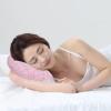 SPYMINNPOO Ear Guard Pillow with Hole Comfortable Cotton Pain Reduction for Side Sleepers Pink, Ideal for Ear Pain Relief, Suitable for Side Sleepers and Post Surgery Recovery view 4